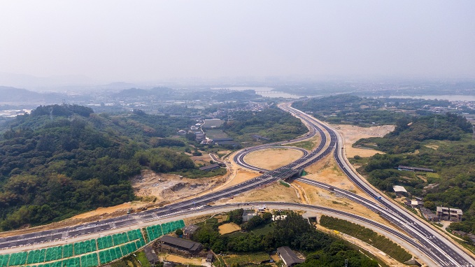 联十一线长泰段推进附属工程建设