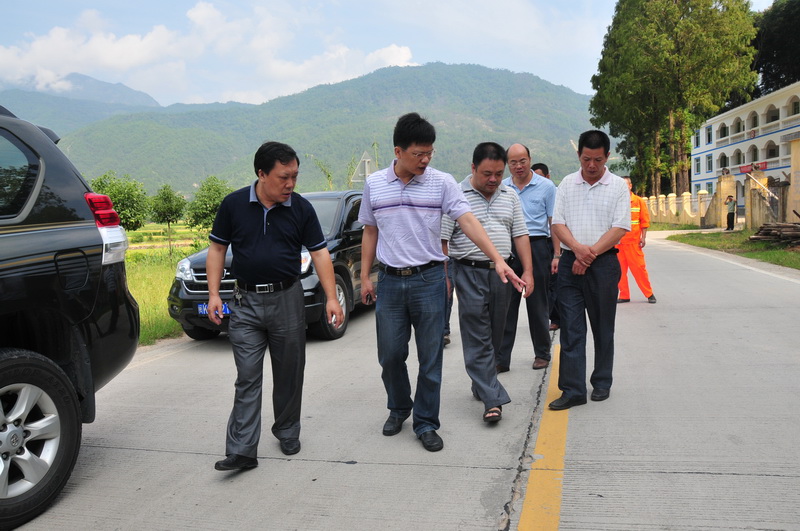 省公路局王增贤局长赴三明市调研公路工作